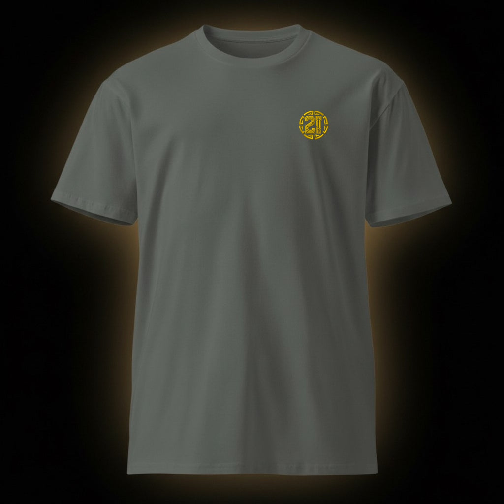 Unisex The Embroidered 21 Sigil Tee t-shirt